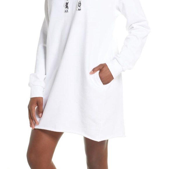 COPY - UGG LUCILLE HOODIE DRESS NEW W/ Tags WHITE… - Picture 3 of 7